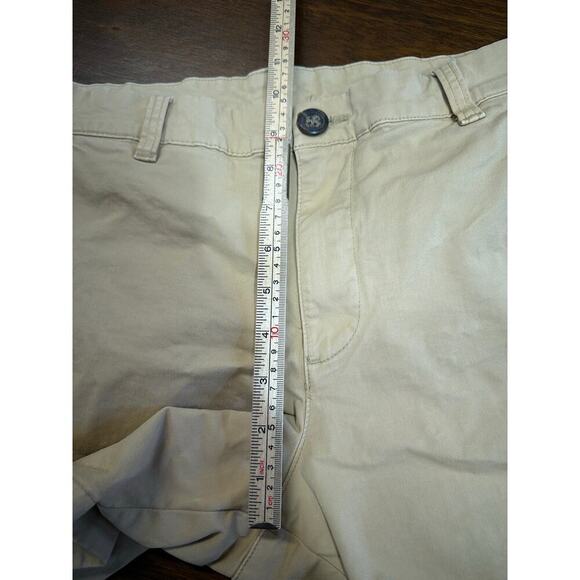 Chubbies Khaki Chino Shorts Men 33 Tan Regular Cotton Preppy Neutral Faternity - Picture 6 of 11